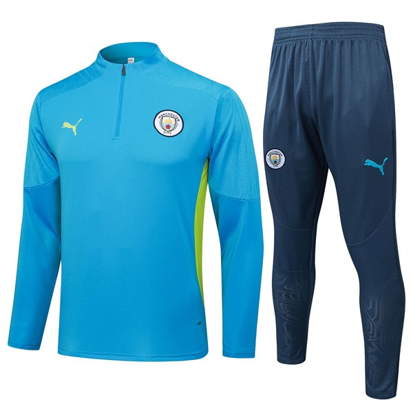 Sudadera De Training Manchester City 2025-2026 Azul 5